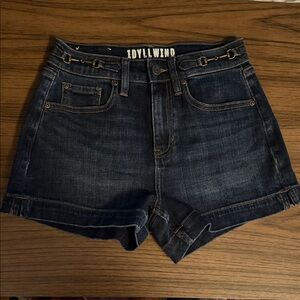 Idyllwind Women's Dark Blue Denim Shorts